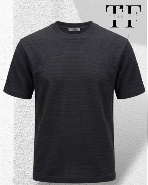 T-shirt Premium Minimaliste Texturé RF736