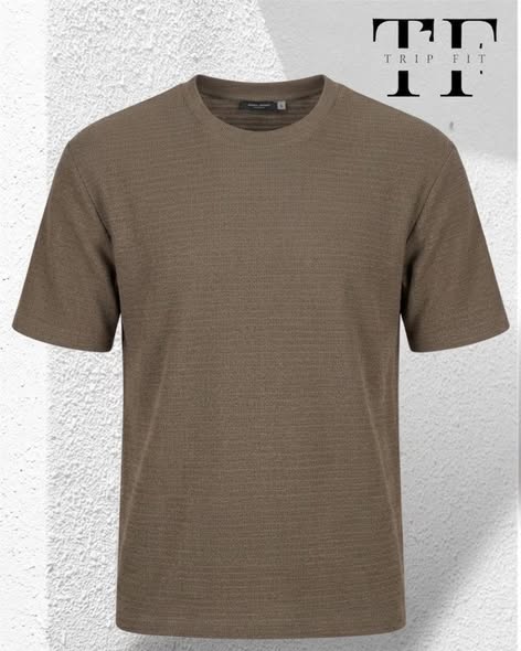 T-shirt Premium Minimaliste Texturé RF736