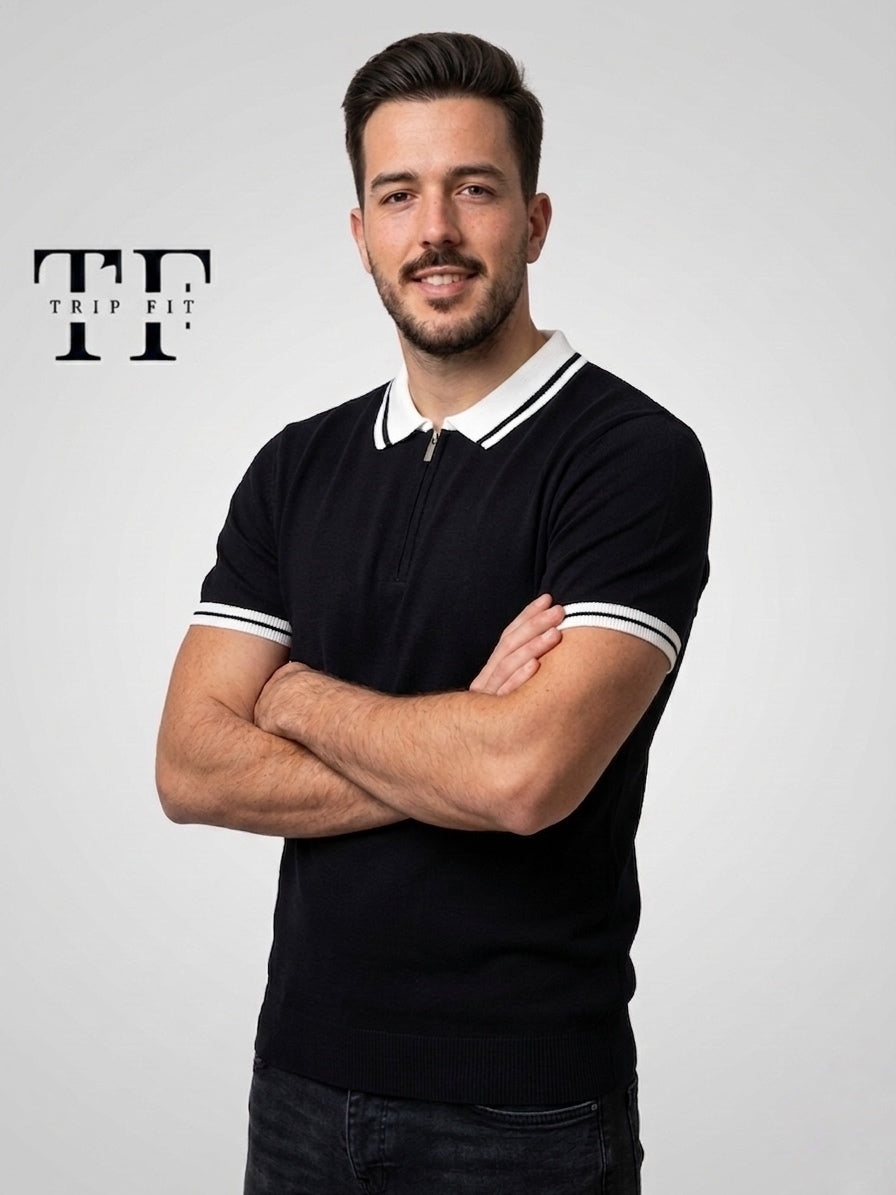 Pull col-chemise RF739